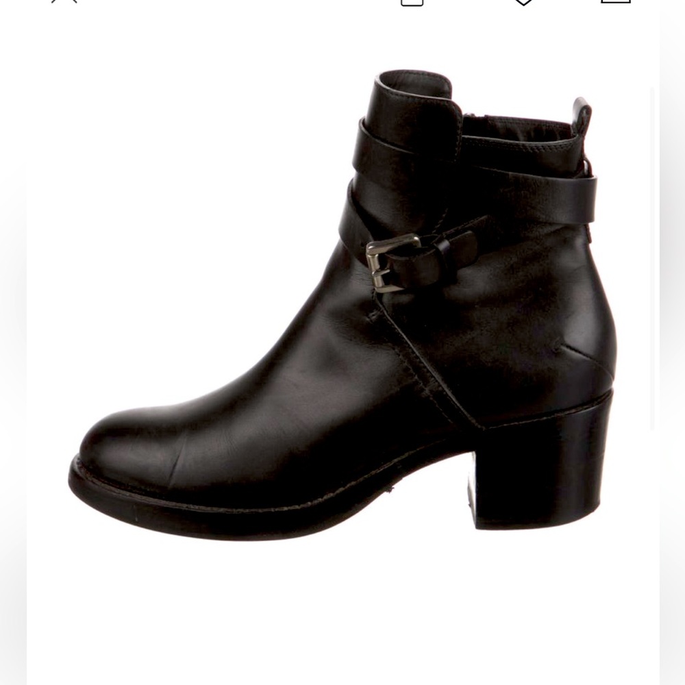 Costume National Ankle Boots IT 40 / US 10  Black